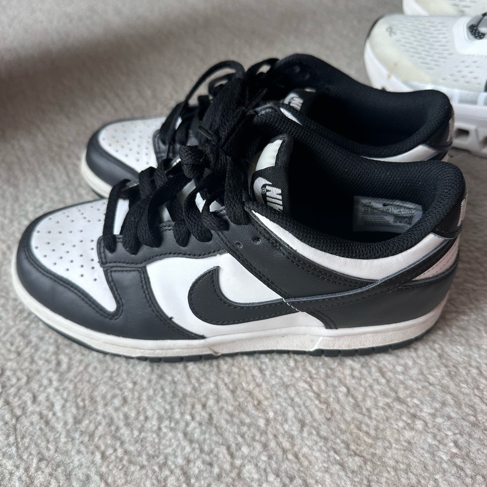 Nike Black and White Low-Top Sneakers